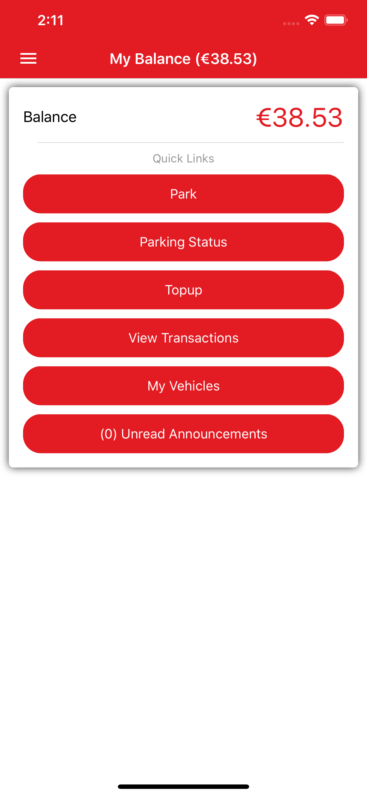 Donegal eParking