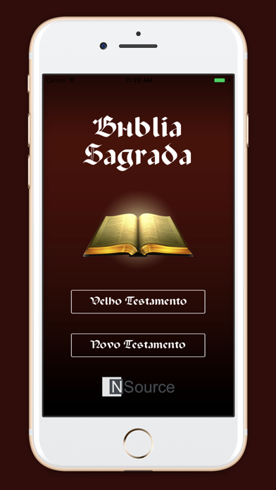 Holy Bible in Portuguese Screenshot