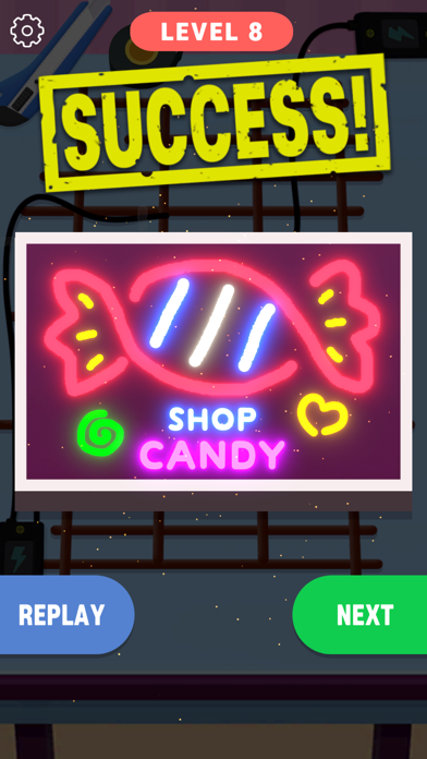 My Neon City - Healing game Screenshot