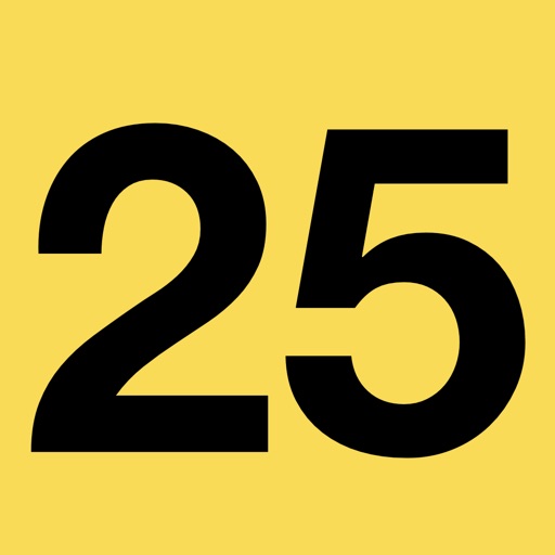 25 Numbers Game icon