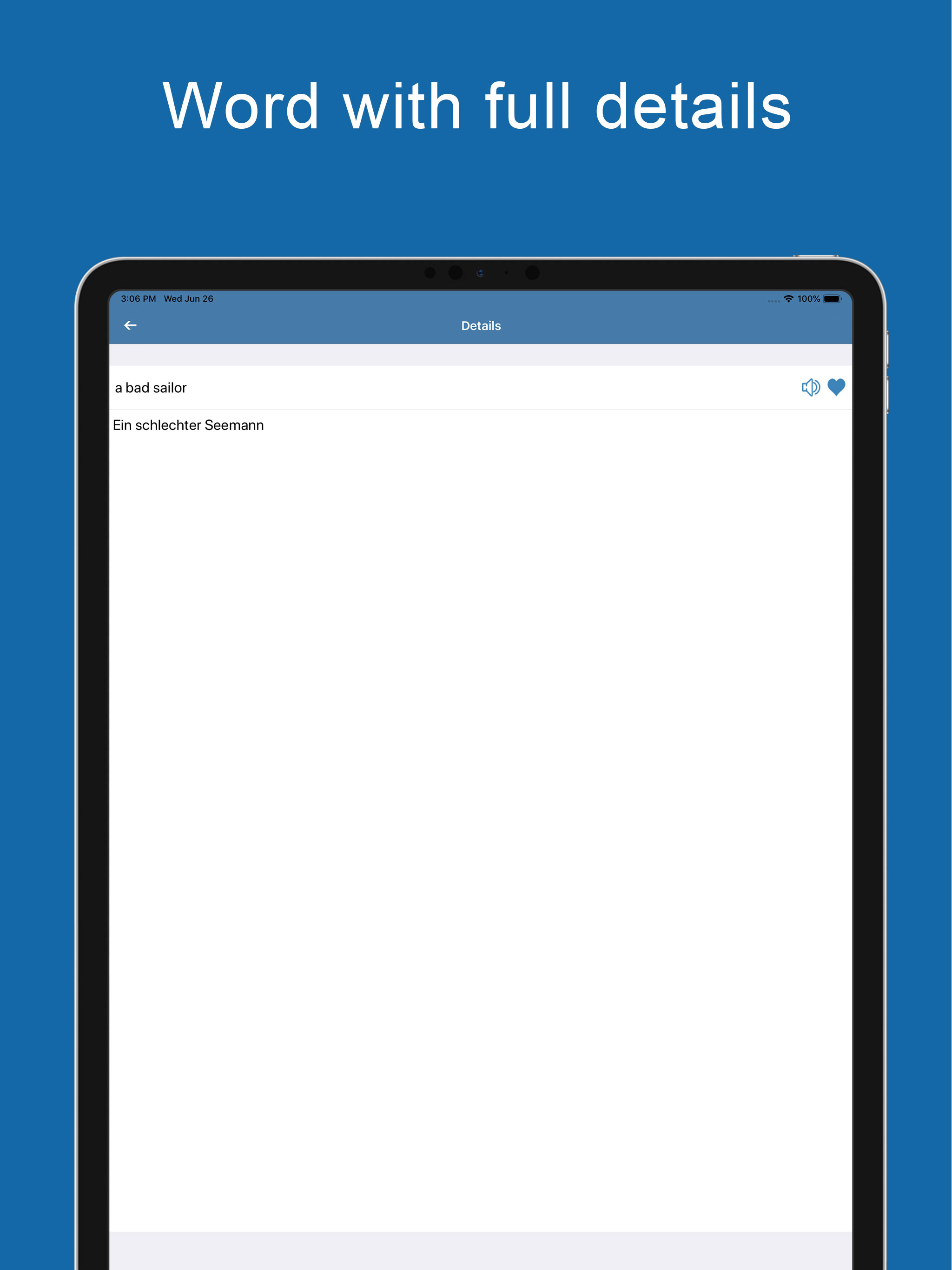 German Dictionary - Translator