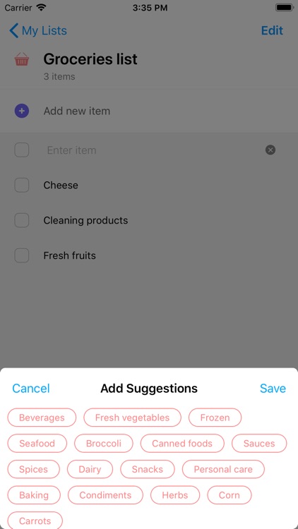 BrainyList screenshot-4