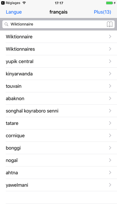 Screenshot #2 pour Wiktionnaire lecteur