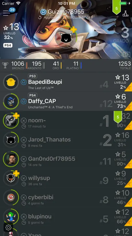 YaPSNapp: PSN App