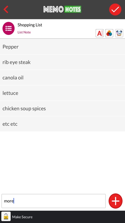 Memo Notes (Password+Pictures) screenshot-3