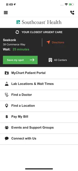 Game screenshot Southcoast Health mod apk