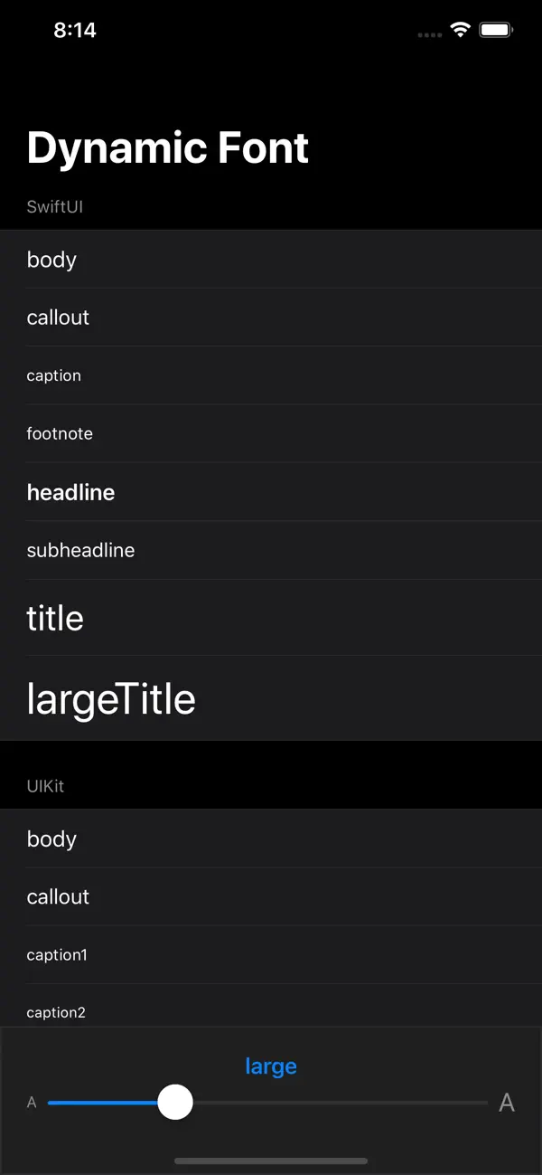 #3. Dynamic Font (iOS) Oleh: Sean Ho
