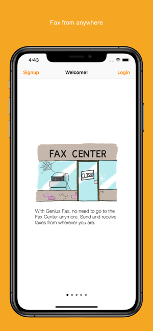 ‎Genius Fax - Faxing app Screenshot