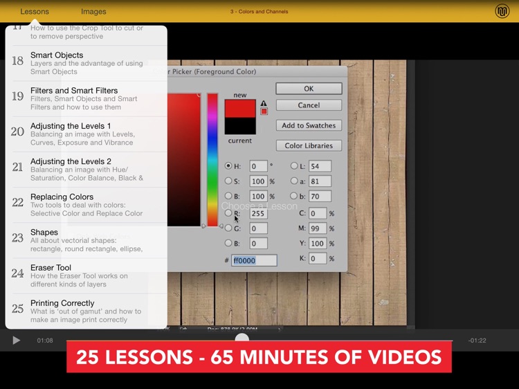Course for Adobe PHOTOSHOP
