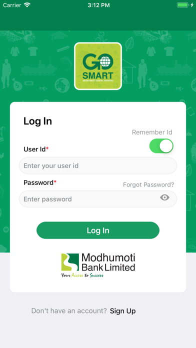 Modhumoti Digital Banking Screenshot