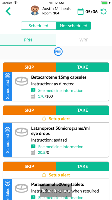 Screenshot #3 pour VCare EMAR App