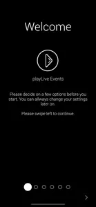 playLive Events screenshot #1 for iPhone