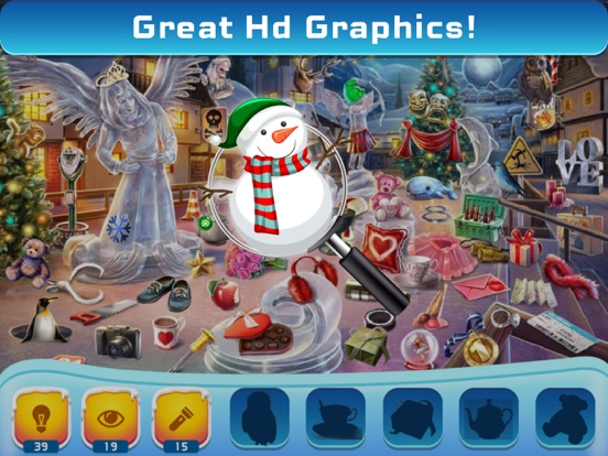 Winter Hidden Objects iPad screenshot 5 - Games app