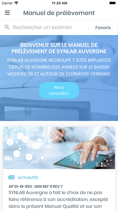 SYNLAB Auvergne screenshot 2