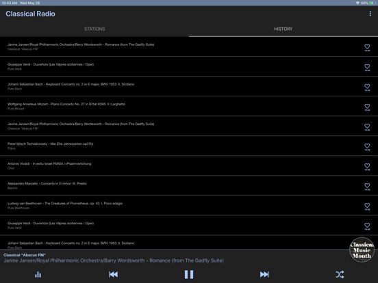 Classical Radio screenshot 2