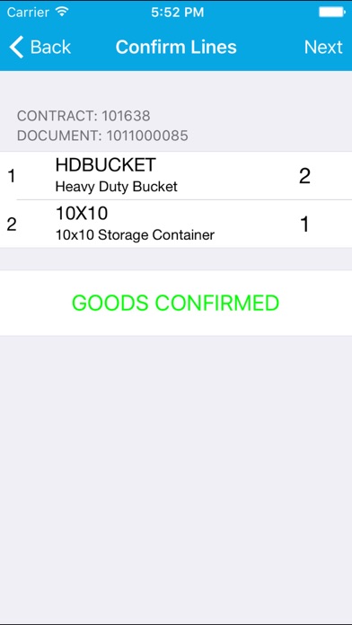 RentalResult SIGv2 Screenshot