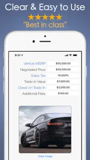 car payment calculator mobile iphone screenshot 1