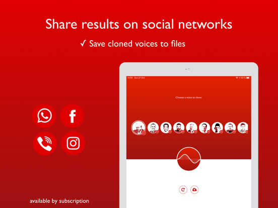 Screenshot #6 pour Celebrity Voice Cloning