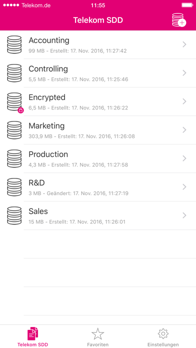 Telekom Secure Data Drive V4 screenshot 2
