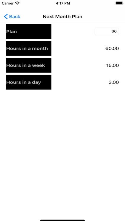 Daily work schedule screenshot-3