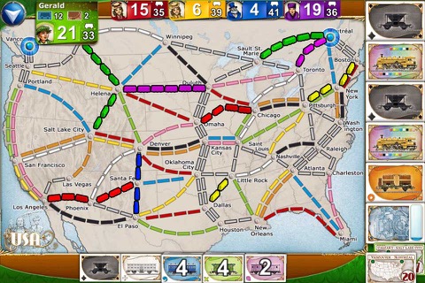 Ticket to Ride - Train Gameのおすすめ画像1