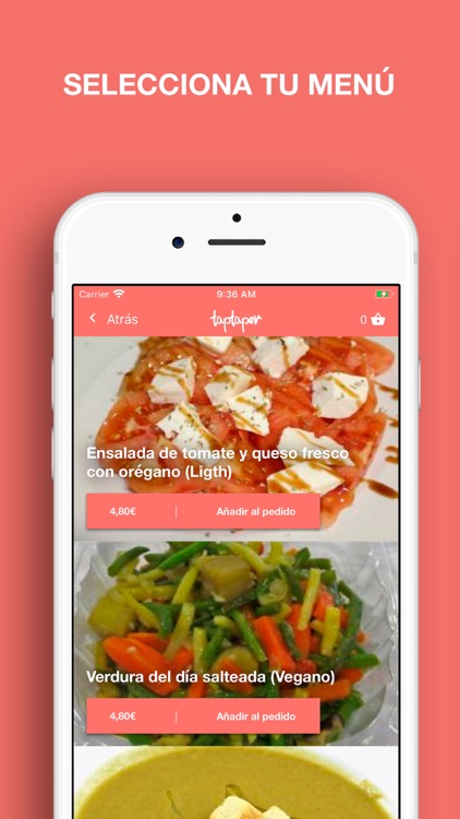 Taptaper - Comida a domicilio screenshot-4