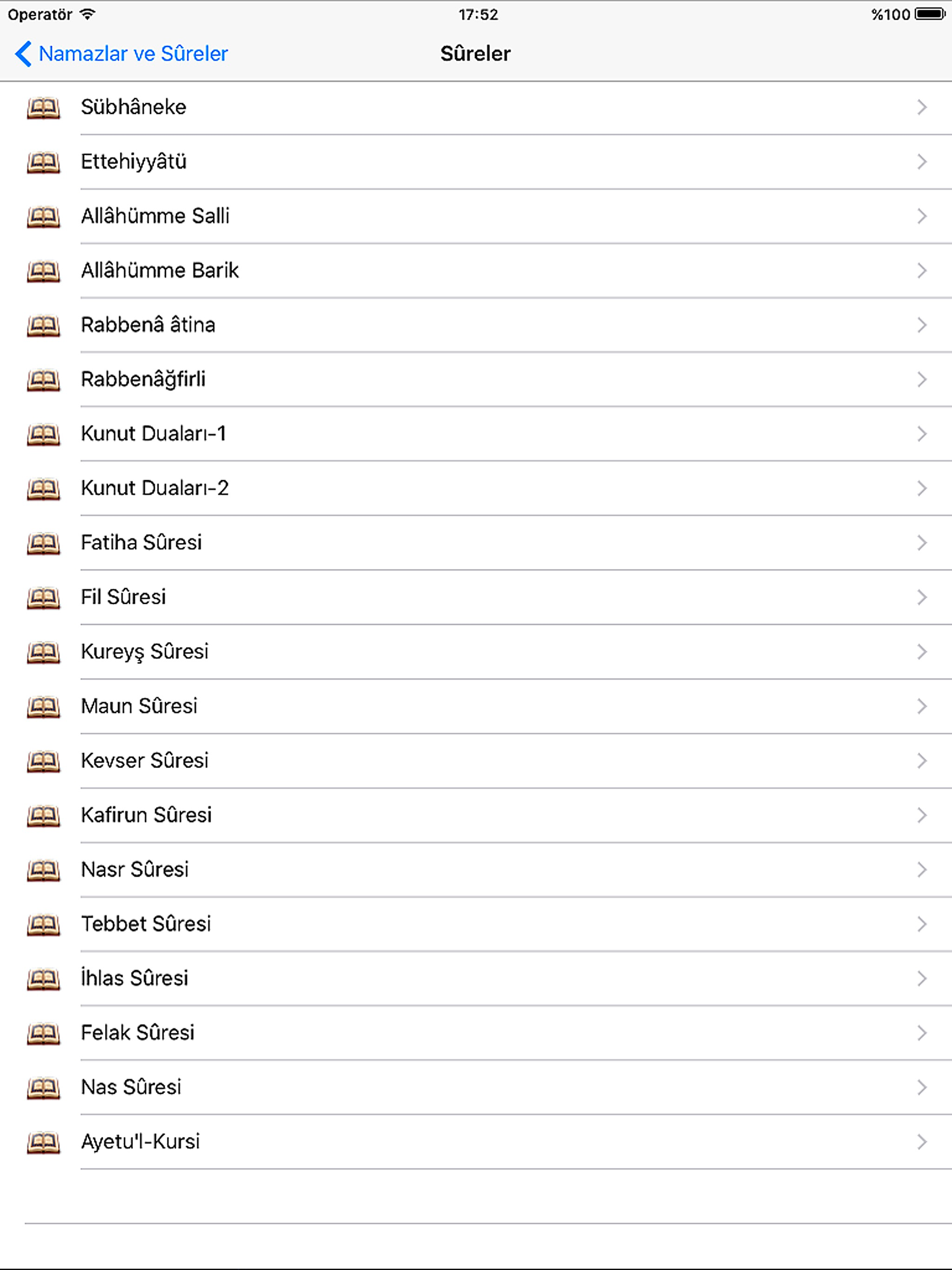 Namaz Sureleri screenshot 7