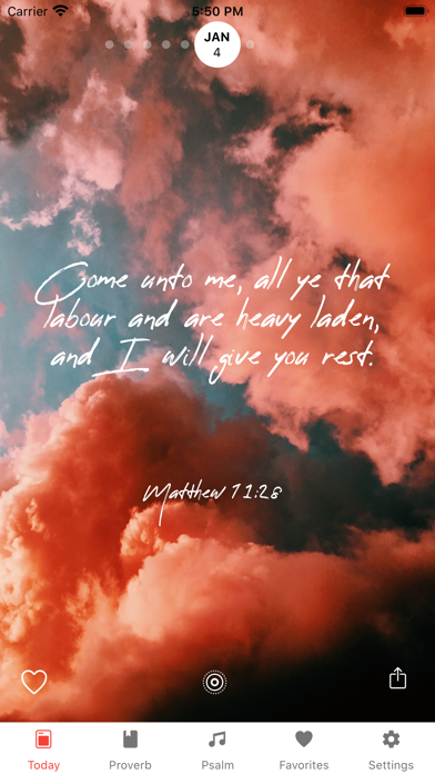 Daily Verse KJV Screenshot 1 - AppWisp.com Daily Verse KJV Screenshot 1 - AppWisp.com