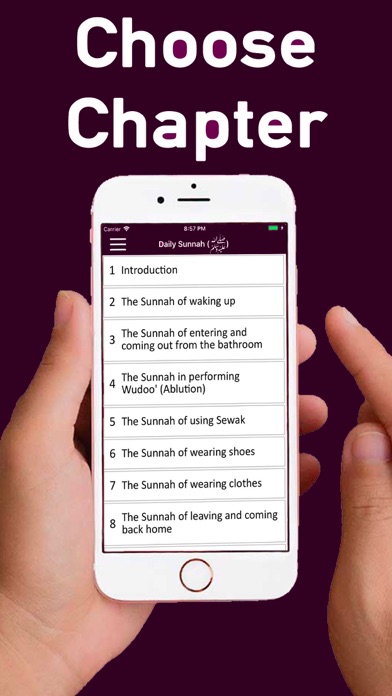 Screenshot #2 pour Daily Sunnah English Arabic