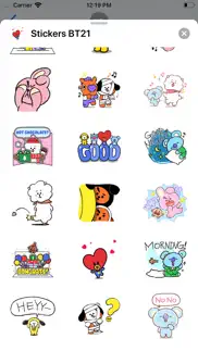 How to cancel & delete stickers bt21 3