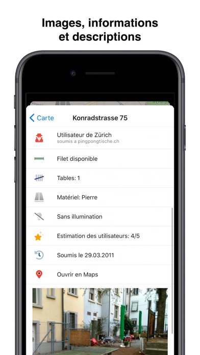 Screenshot #2 pour Tables de ping pong