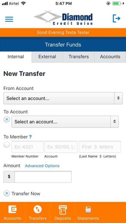 Diamond Credit Union Mobile screenshot-4