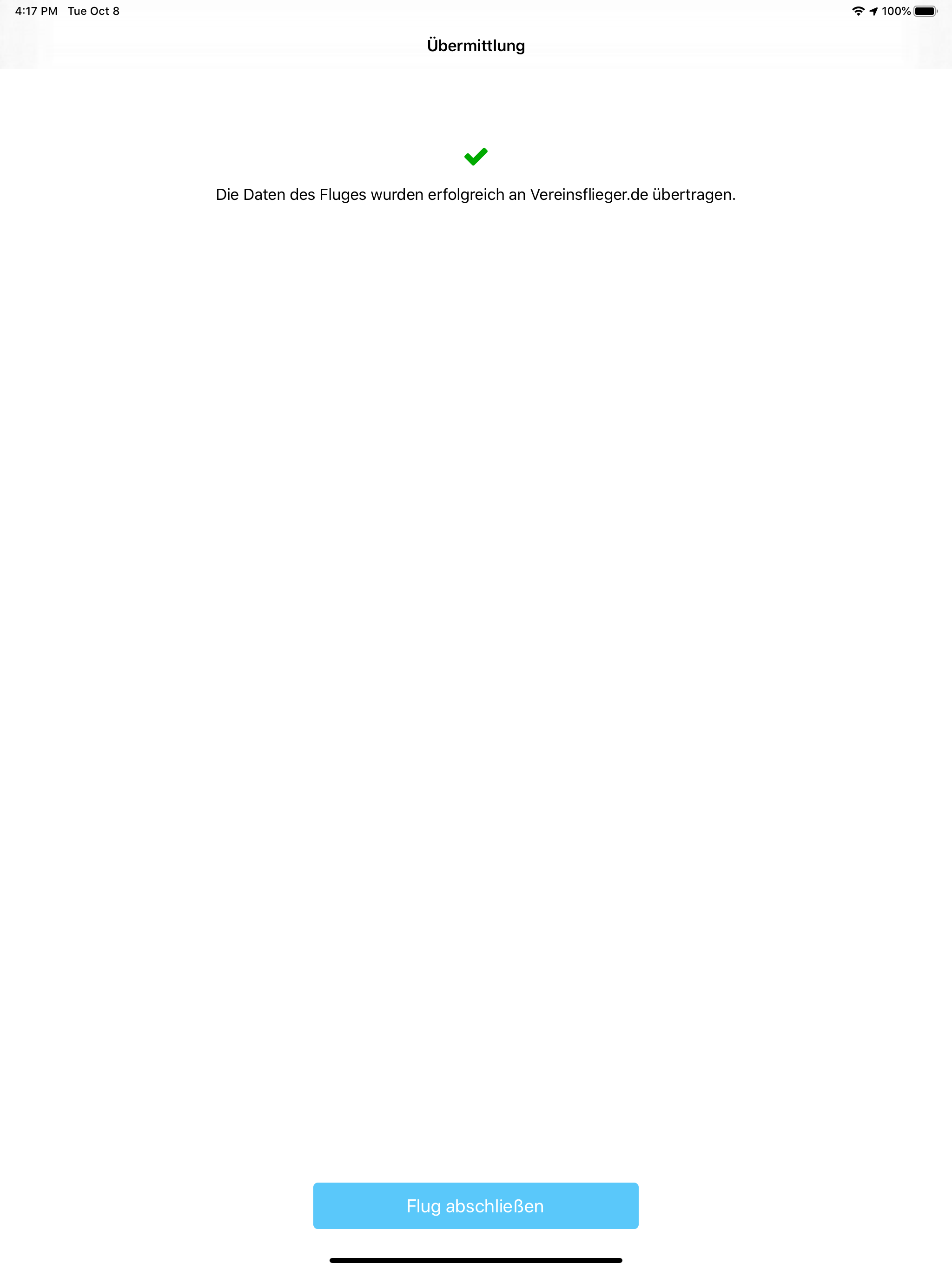 Flugerfassung