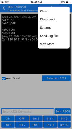 BLE Terminal HM-10 screenshot 6