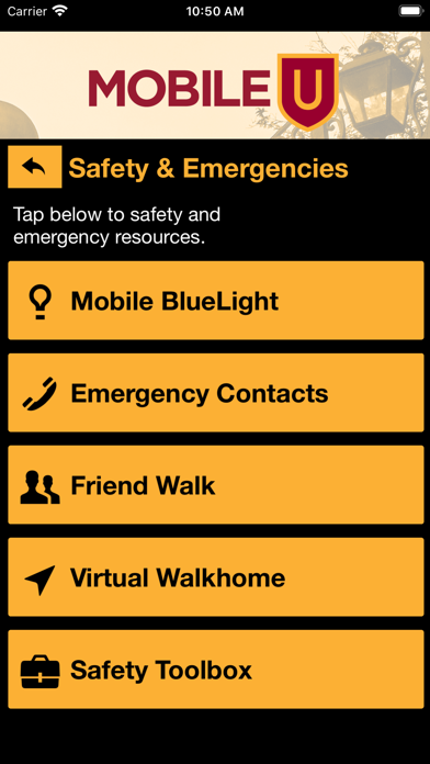 MobileU - Ursinus College Screenshot