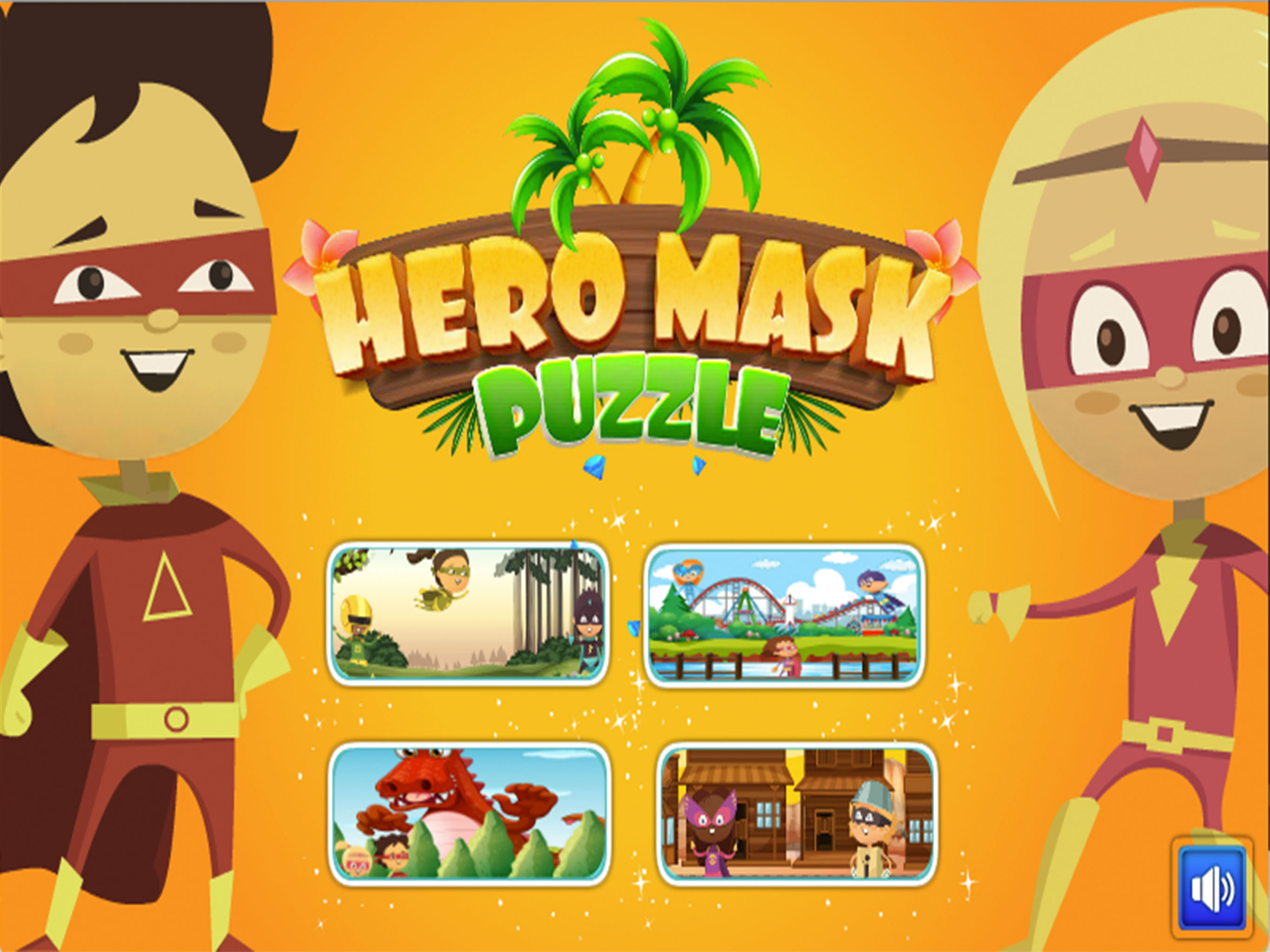Masks Superhero Jigsaw Puzzle