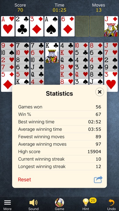 FreeCell by Logify Screenshot