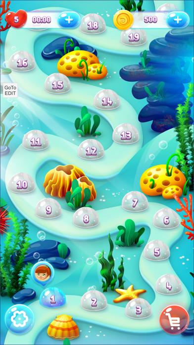 Screenshot #1 pour Sea Bubble Shooters