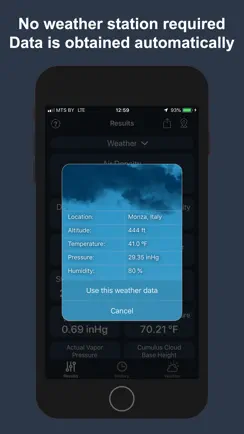 Air Density & Altitude: AirLab iPhone image 4