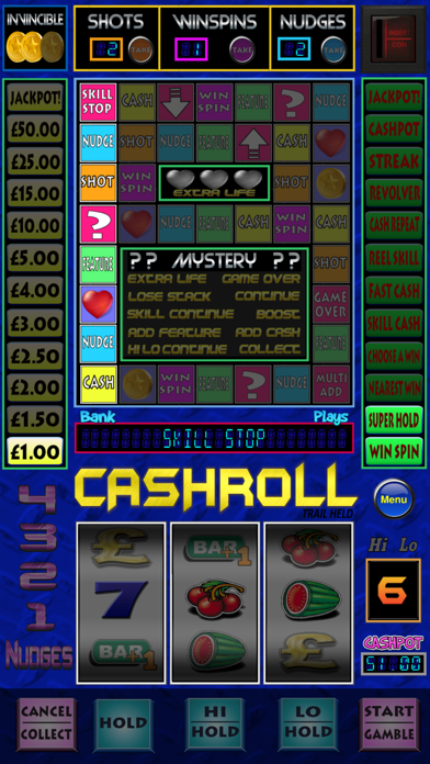 CashRoll Pub Fruit Machine Screenshot