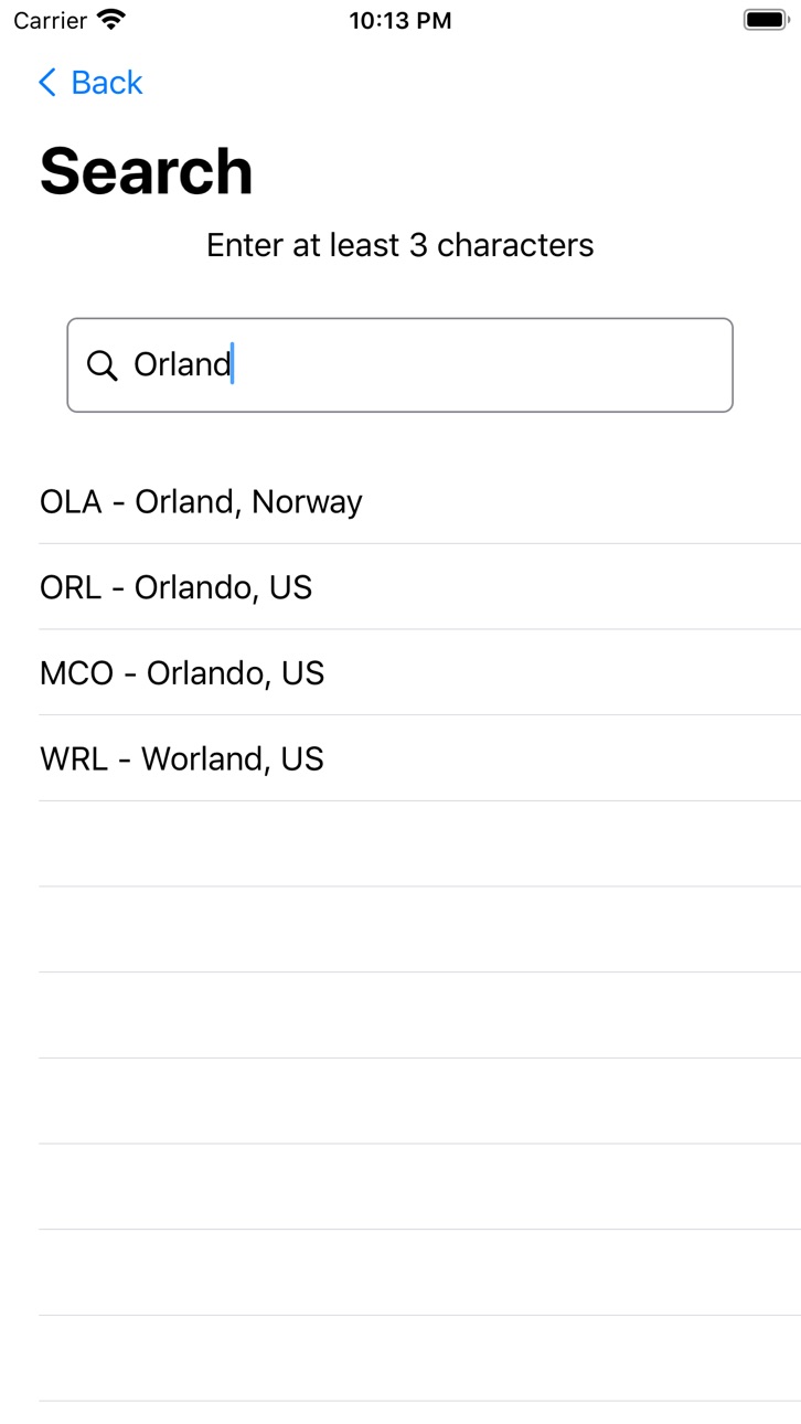 iPhone screenshot
