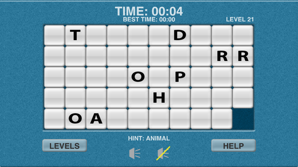 #3. Word Slide Puzzle (iOS) By: Mike Hempfling
