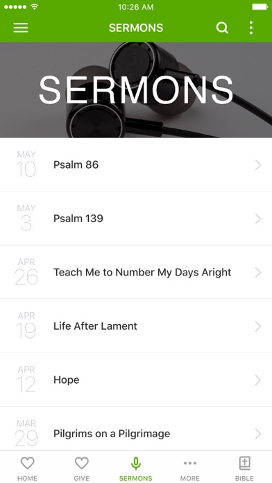 Memorial Presbyterian Church Screenshot