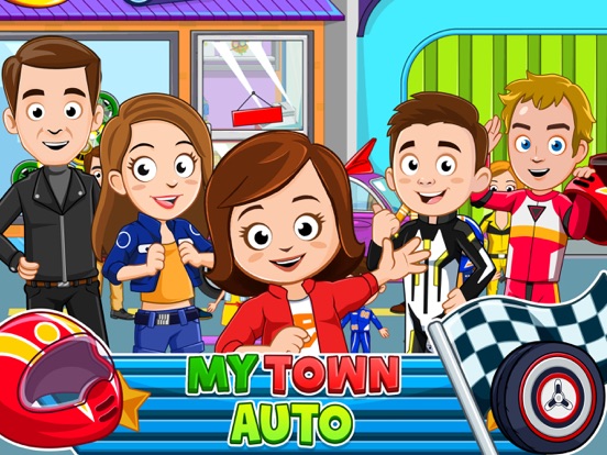 My Town : Car iPad app afbeelding 1