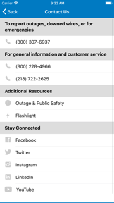Minnesota Power screenshot
