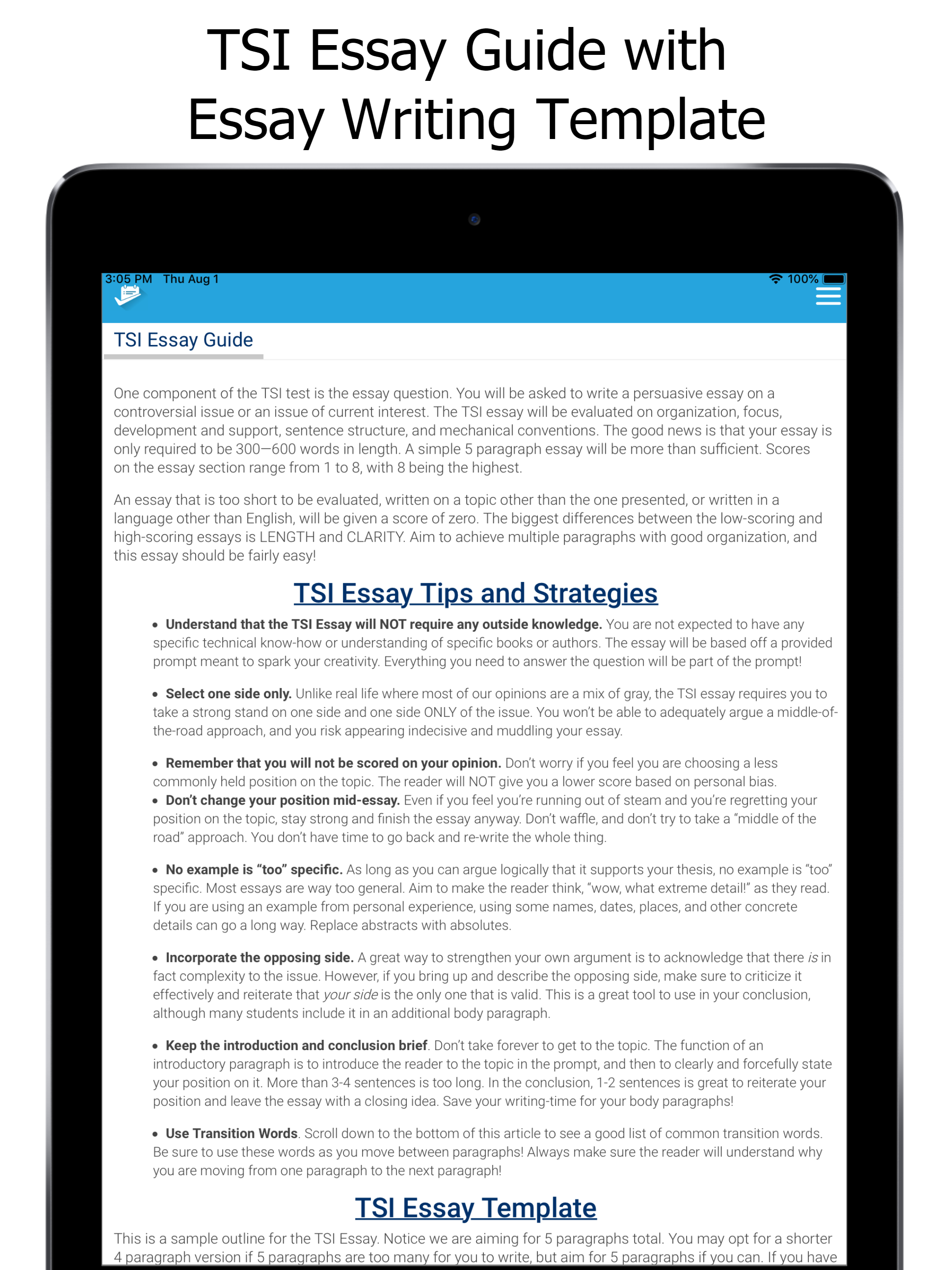 TSI Test Prep screenshot 15