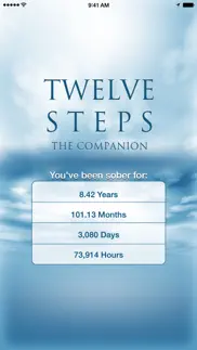 12 steps companion aa big book iphone screenshot 1