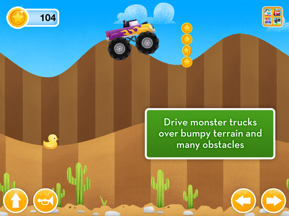 #5. More Trucks HD (iOS) Podle: Duck Duck Moose LLC