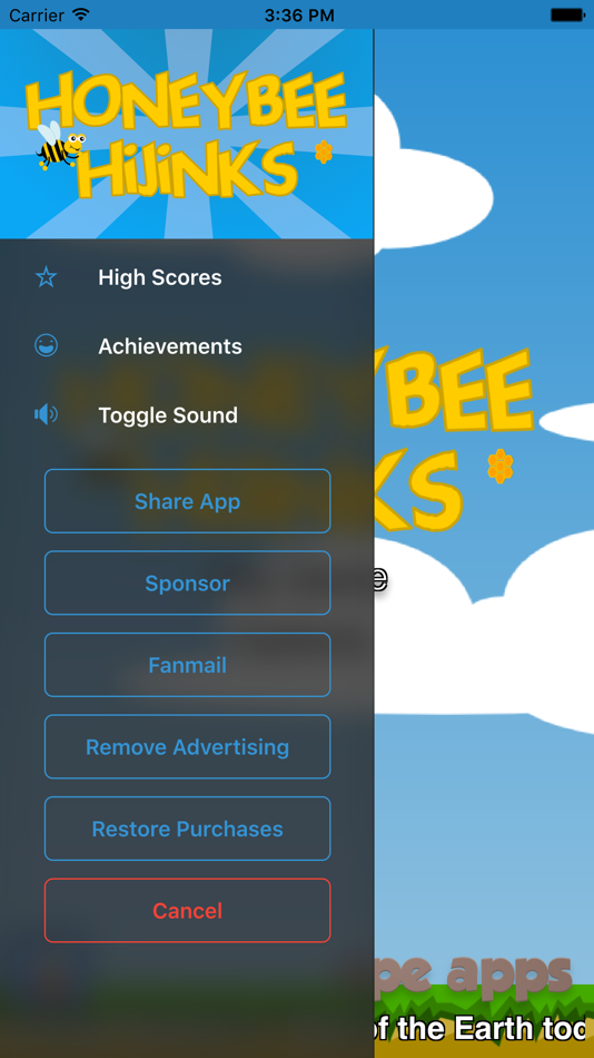 #3. Honeybee Hijinks (iOS) 由: Brandon Stecklein