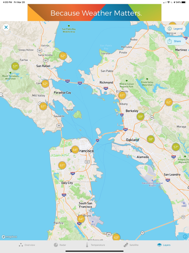 Weather Underground: Local Map Screenshot